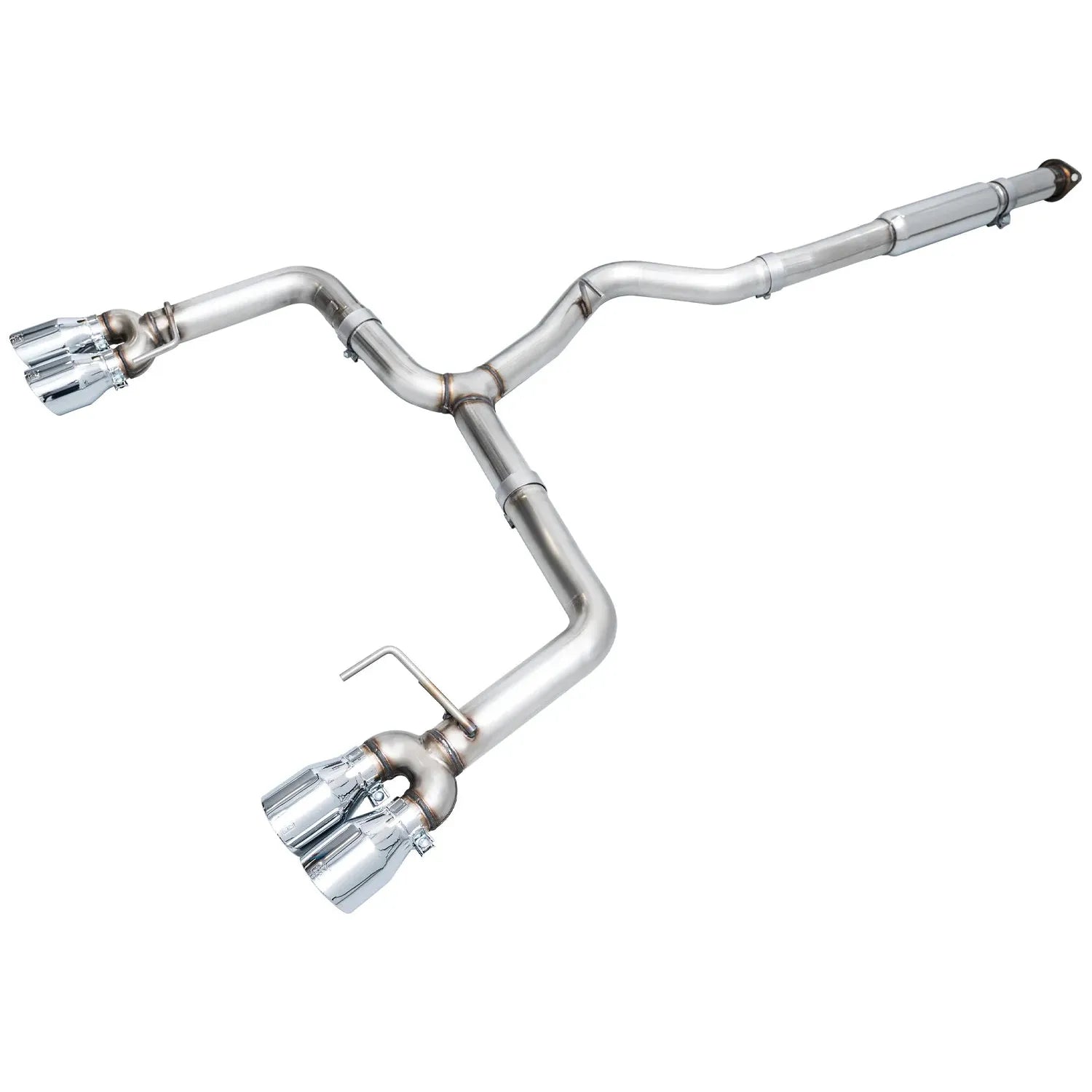 AWE Tuning Track Edition Axleback Exhaust w/Chrome Silver Tips for 2022+ Subaru VB WRX