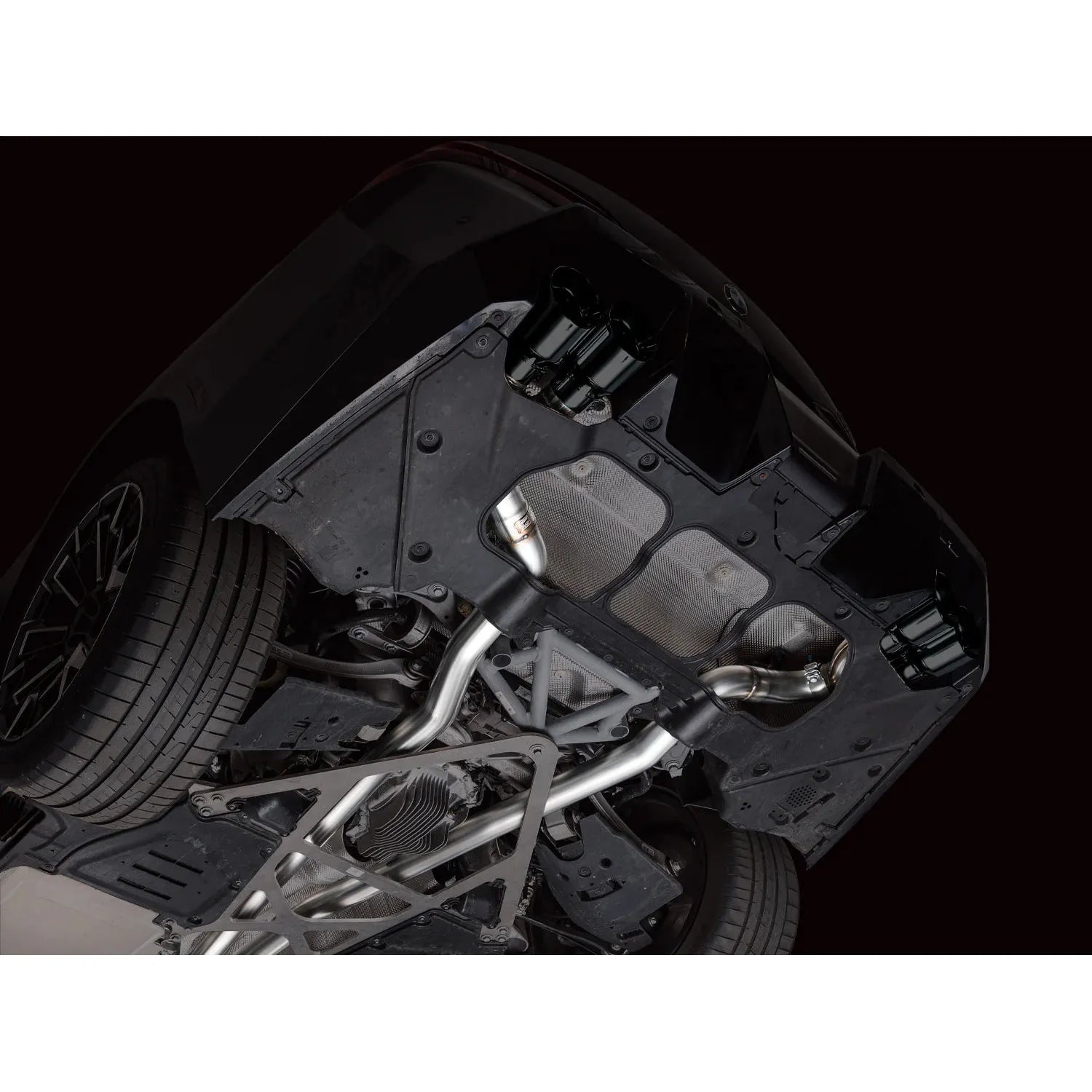 AWE Tuning Track Edition Catback Exhaust w/ Diamond Black Tips for 2024+ BMW G90/G99 M5