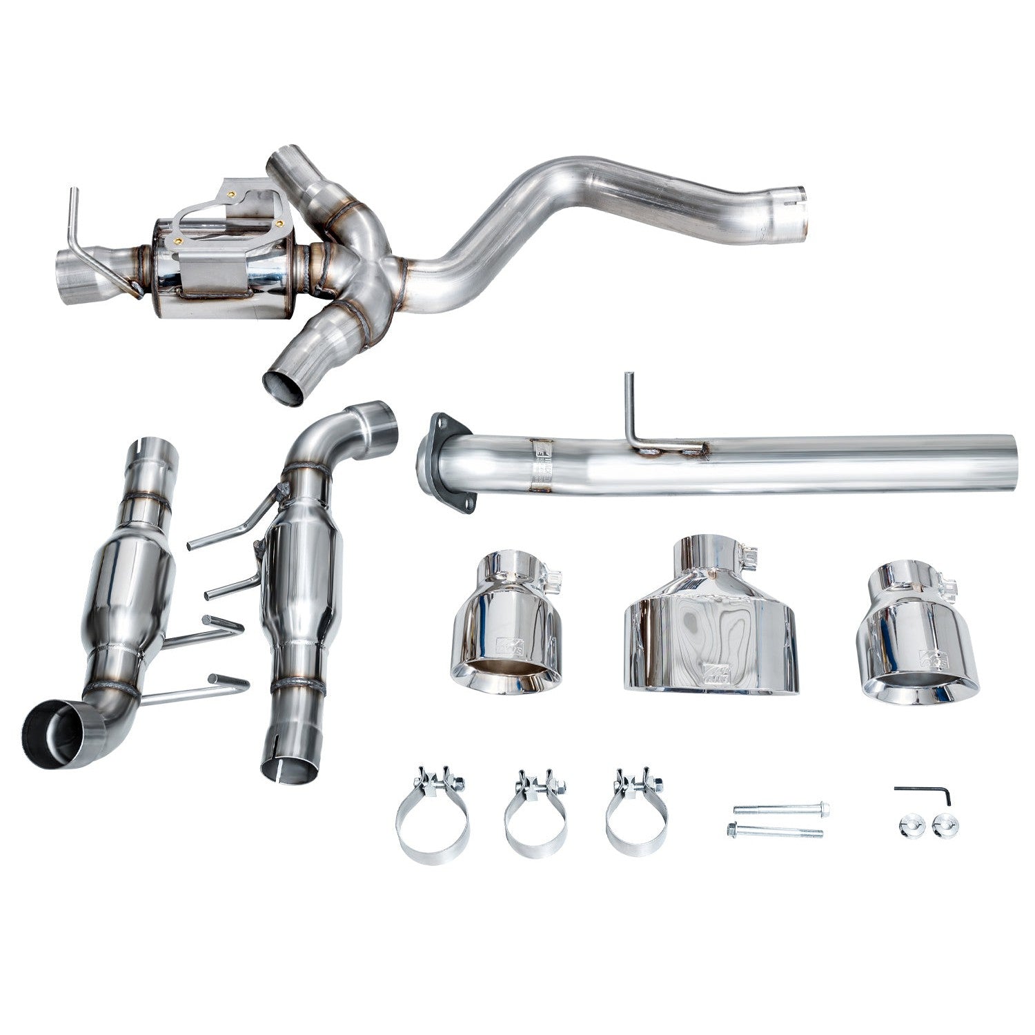 AWE Tuning Track Edition Catback Exhaust w/Chrome Silver Tips for 2023-2024 Toyota GR Corolla