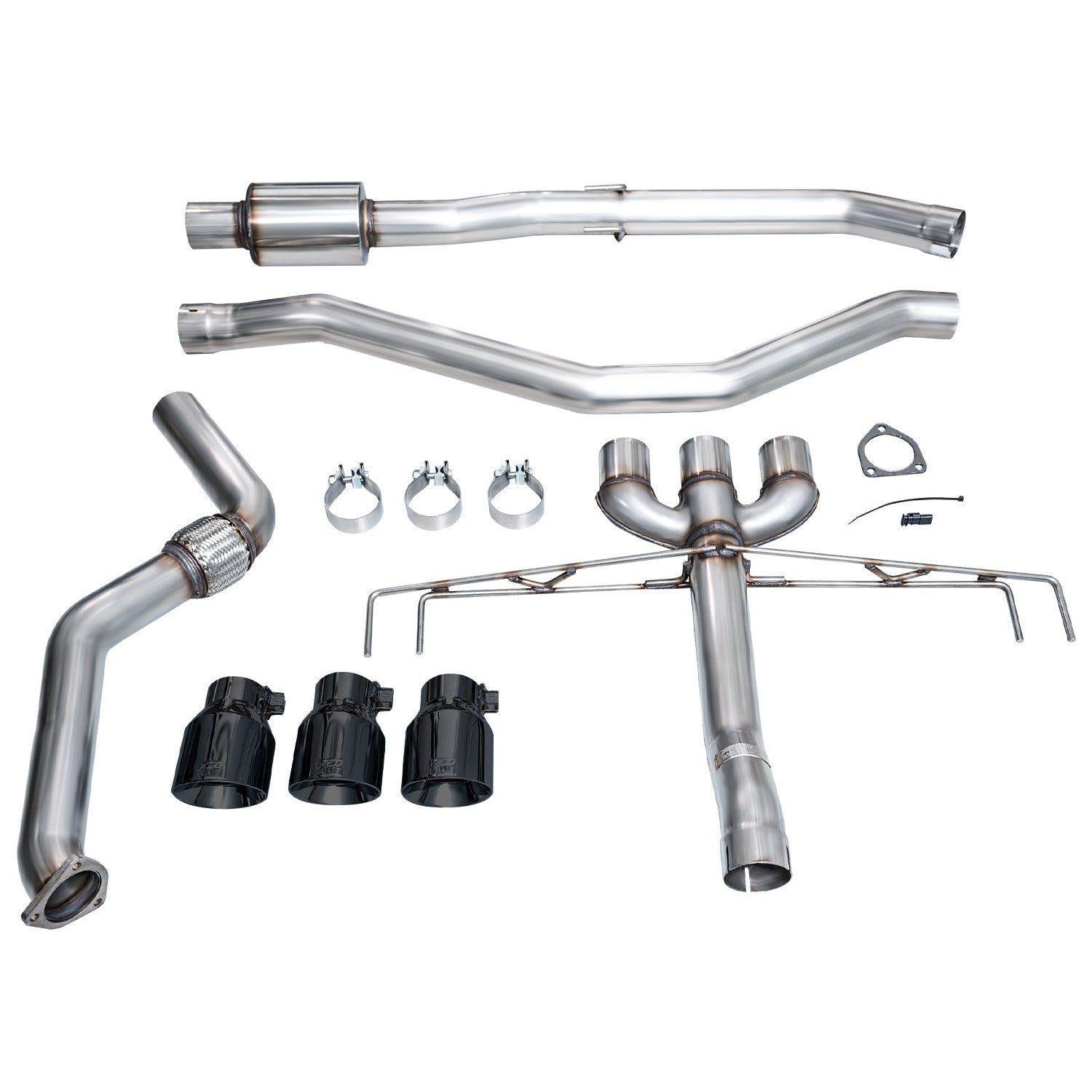 AWE Tuning Track Edition Exhaust w/Triple Diamond Black Tips for 2024+ Acura Integra Type S DE5