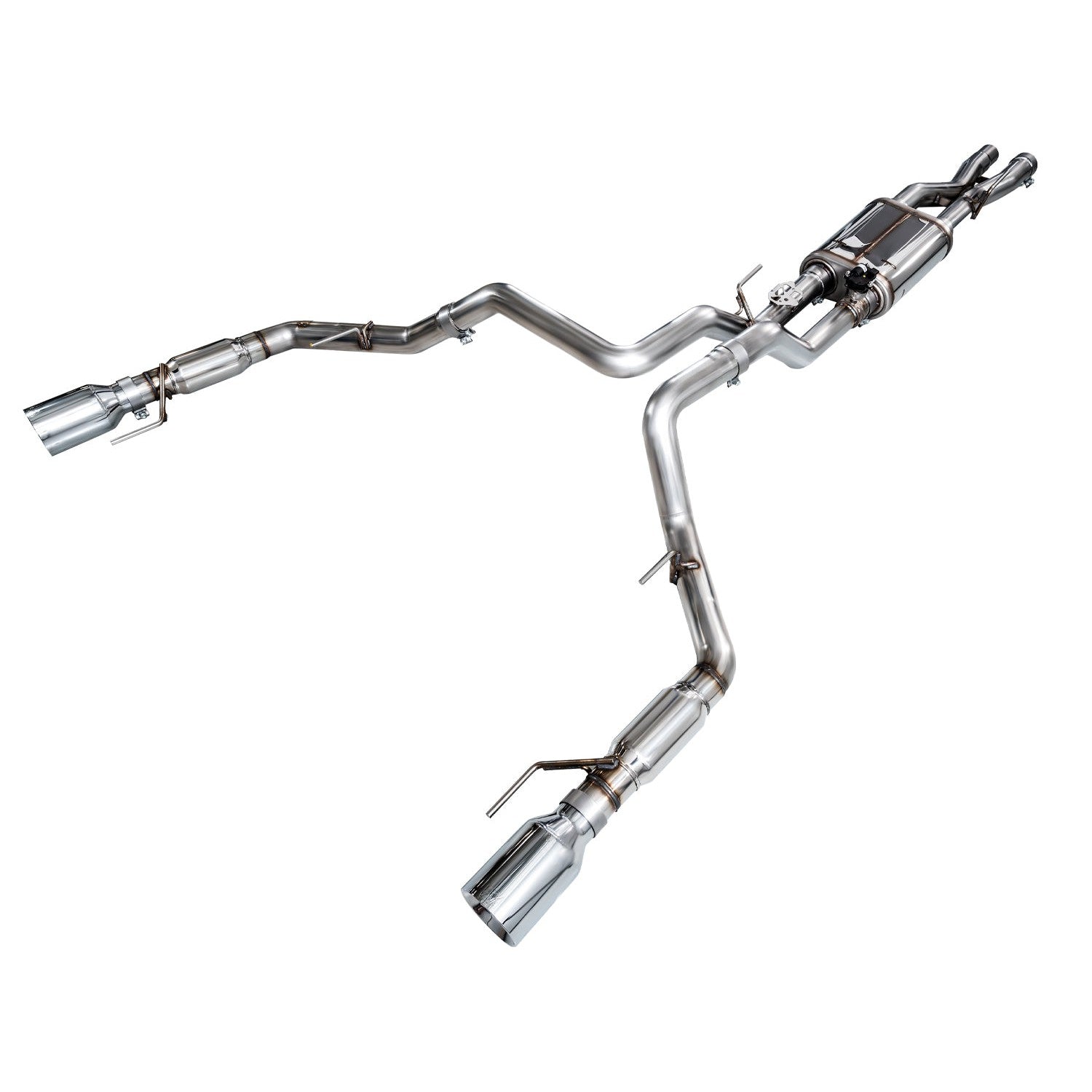 AWE Tuning SwitchPath Exhaust w/Chrome Silver Tips for Ford Gen 3 Raptor