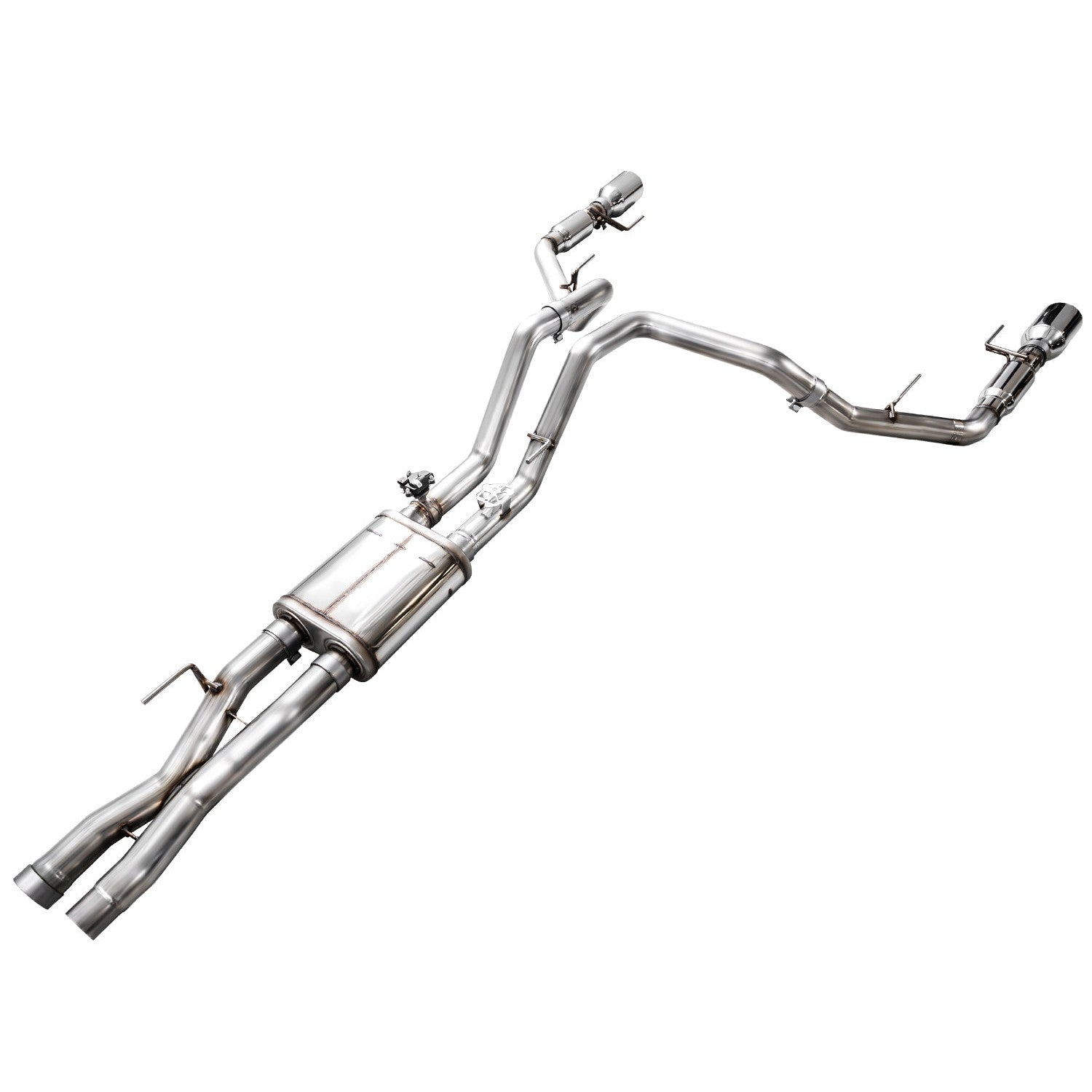AWE Tuning SwitchPath Exhaust w/Chrome Silver Tips for Ford Gen 3 Raptor