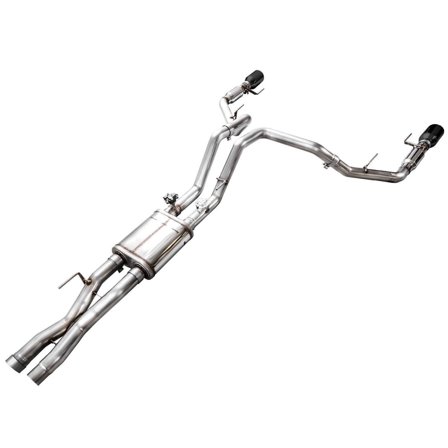 AWE Tuning SwitchPath Exhaust for Ford Gen 3 Raptor  - Diamond Black Tips