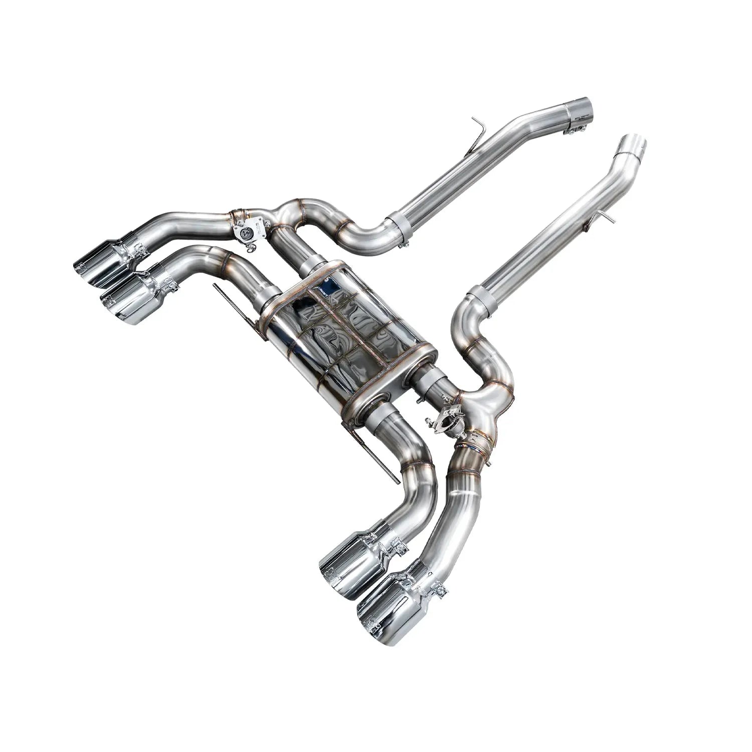 AWE Tuning SwitchPath Axleback Exhaust w/Chrome Silver Tips for 2020+ BMW F97 X3M