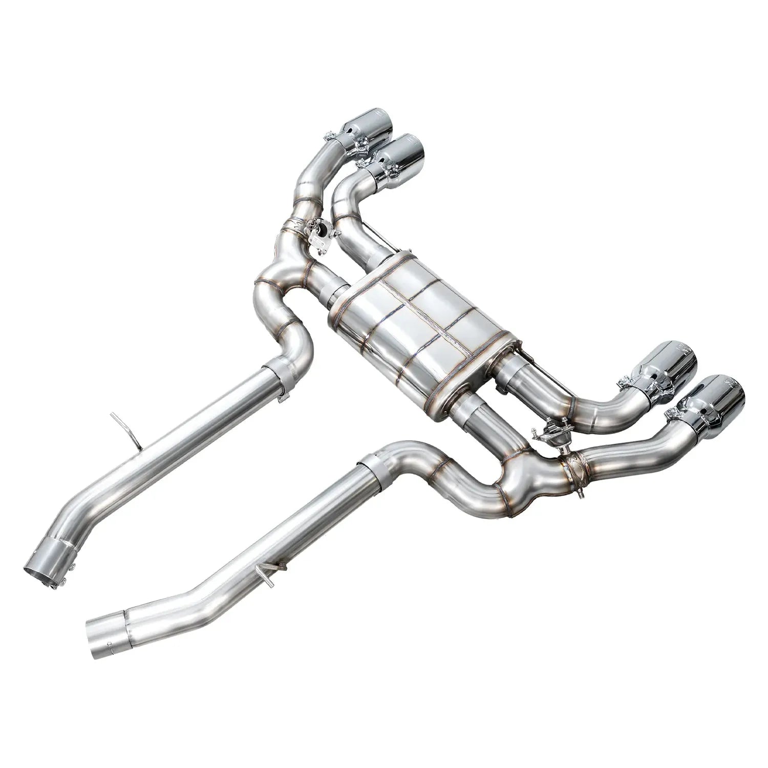 AWE Tuning SwitchPath Axleback Exhaust w/Chrome Silver Tips for 2020+ BMW F97 X3M