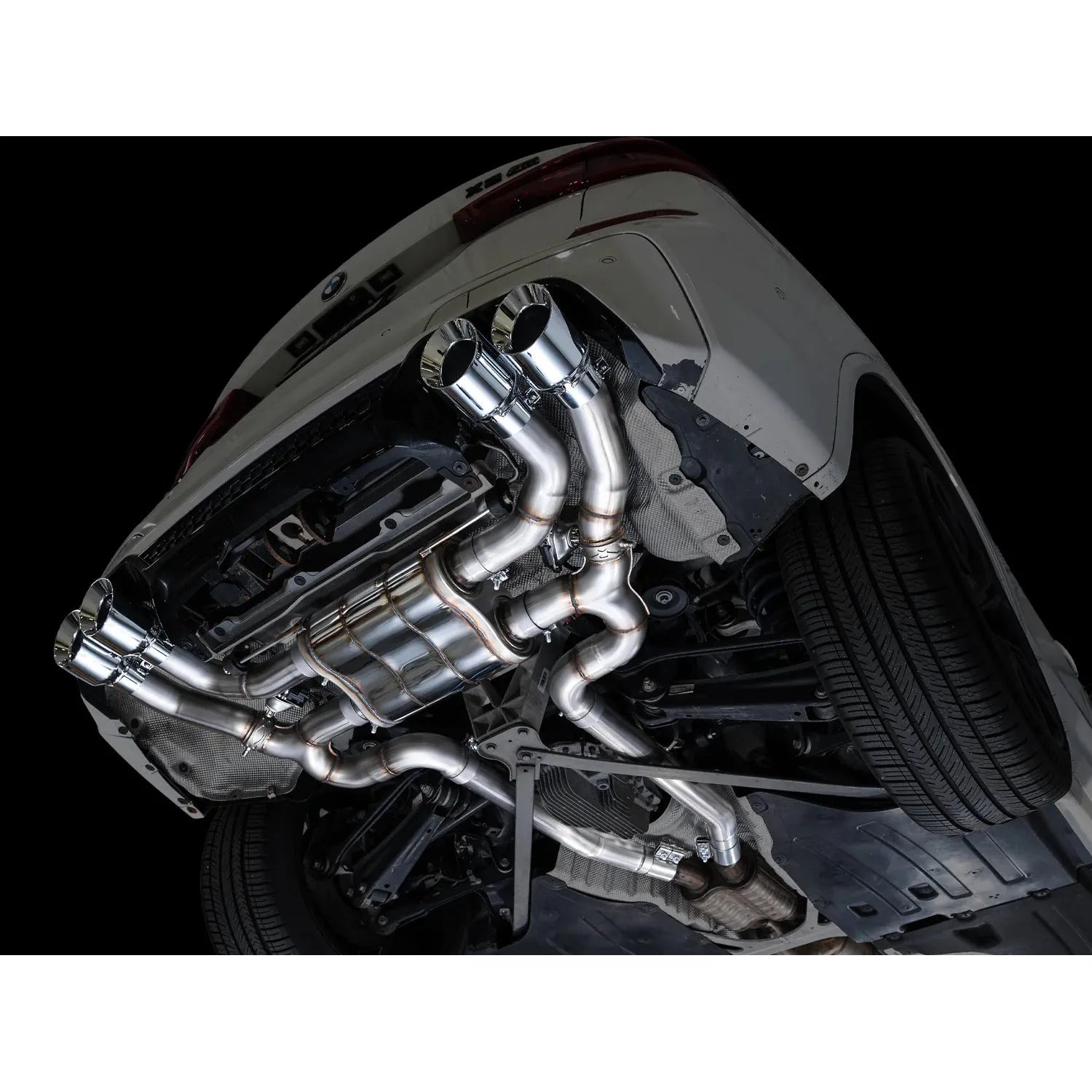 AWE Tuning SwitchPath Axleback Exhaust w/Chrome Silver Tips for 2020+ BMW F97 X3M