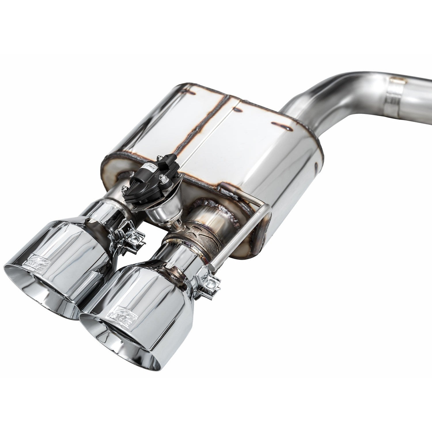 AWE SwitchPath Catback Exhaust w/Quad Chrome Silver Tips for 2024 Ford Mustang Dark Horse S650 RWD