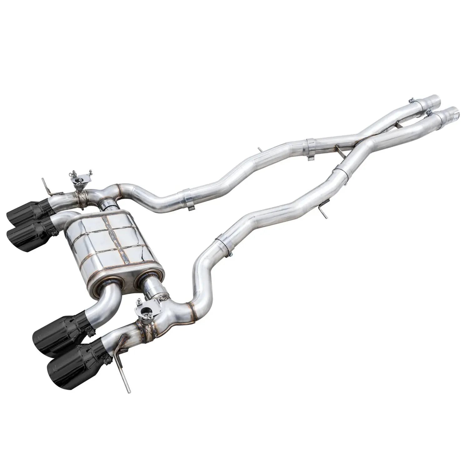 AWE Tuning SwitchPath Catback Exhaust w/Diamond Black Tips for 2021+ BMW G8X M3/M4