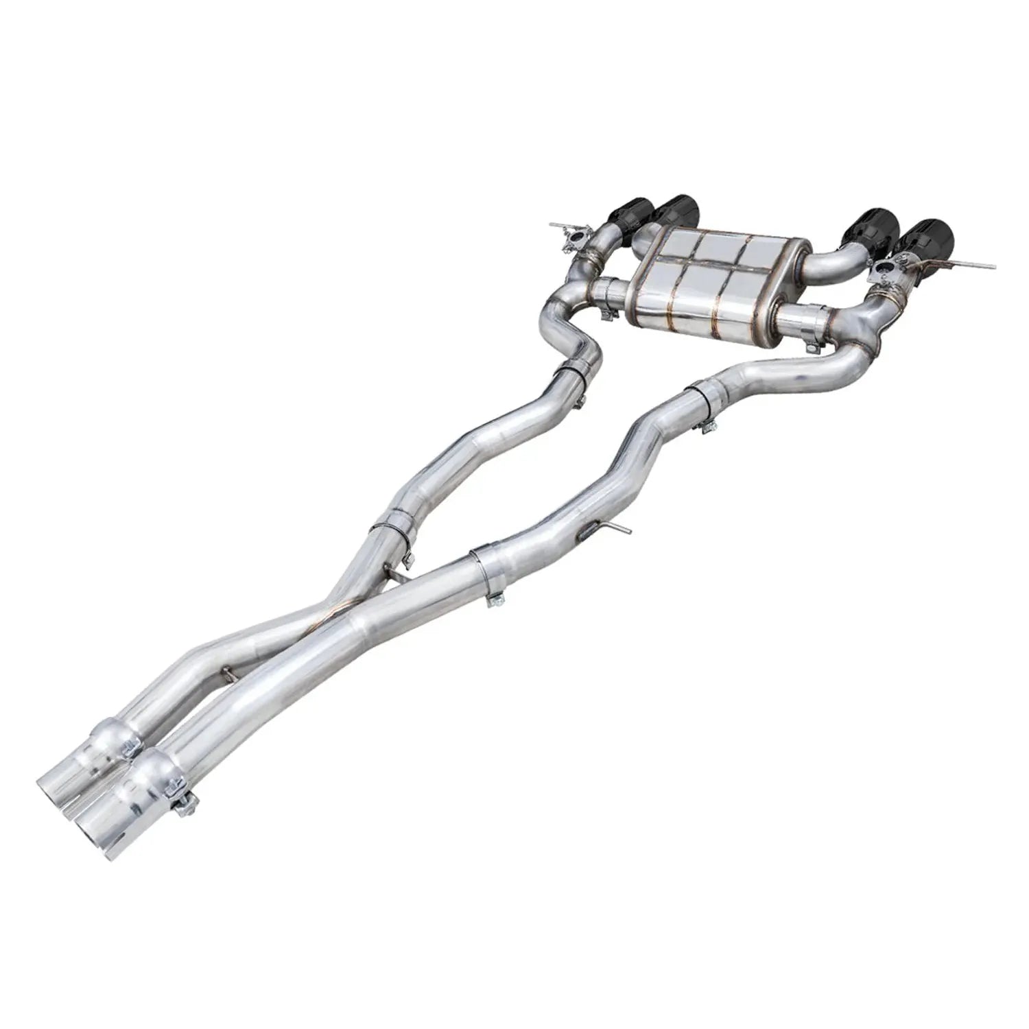 AWE Tuning SwitchPath Catback Exhaust w/Diamond Black Tips for 2021+ BMW G8X M3/M4