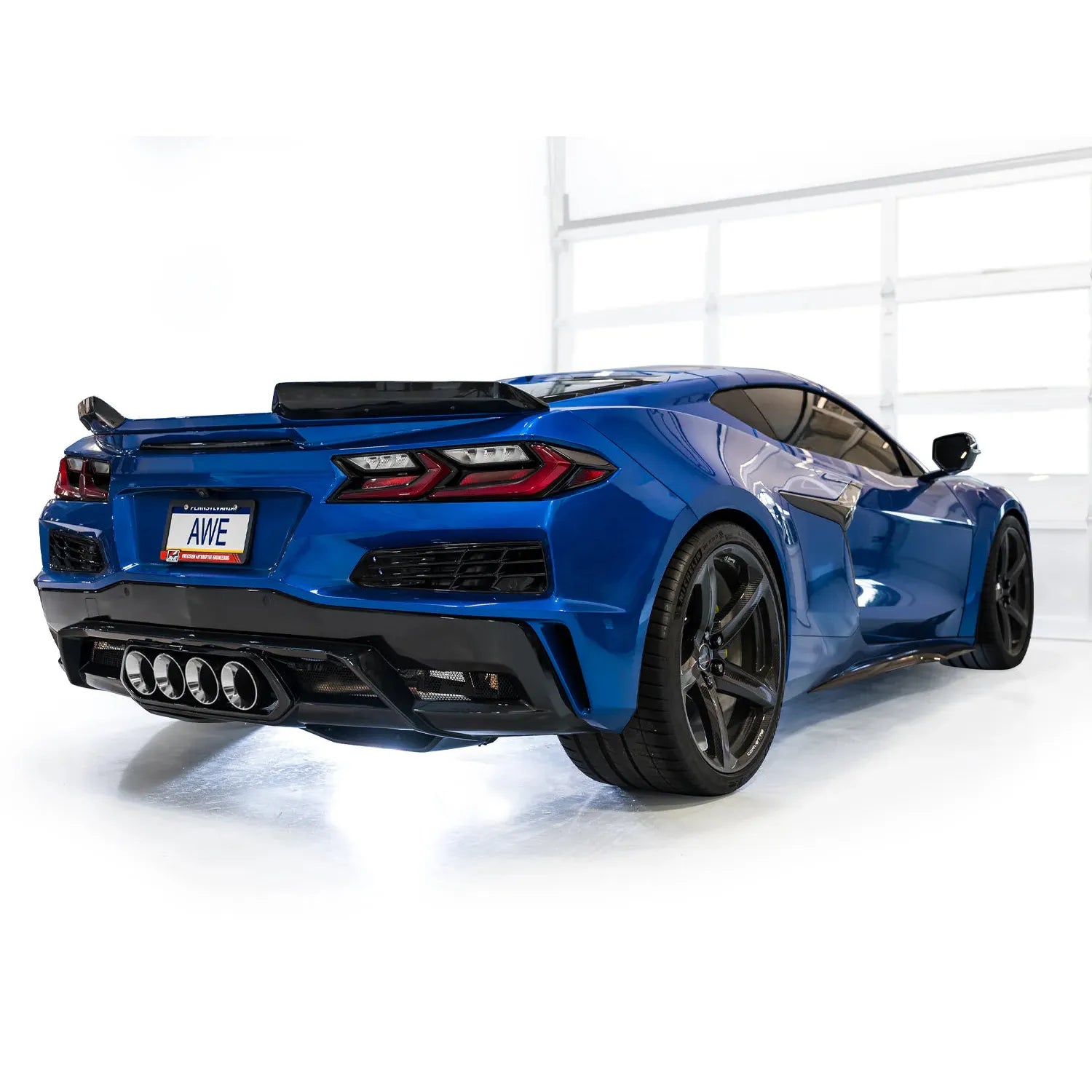 AWE Tuning SwitchPath Exhaust w/Chrome Silver Tips for 2023+ Chevrolet C8 Corvette Z06