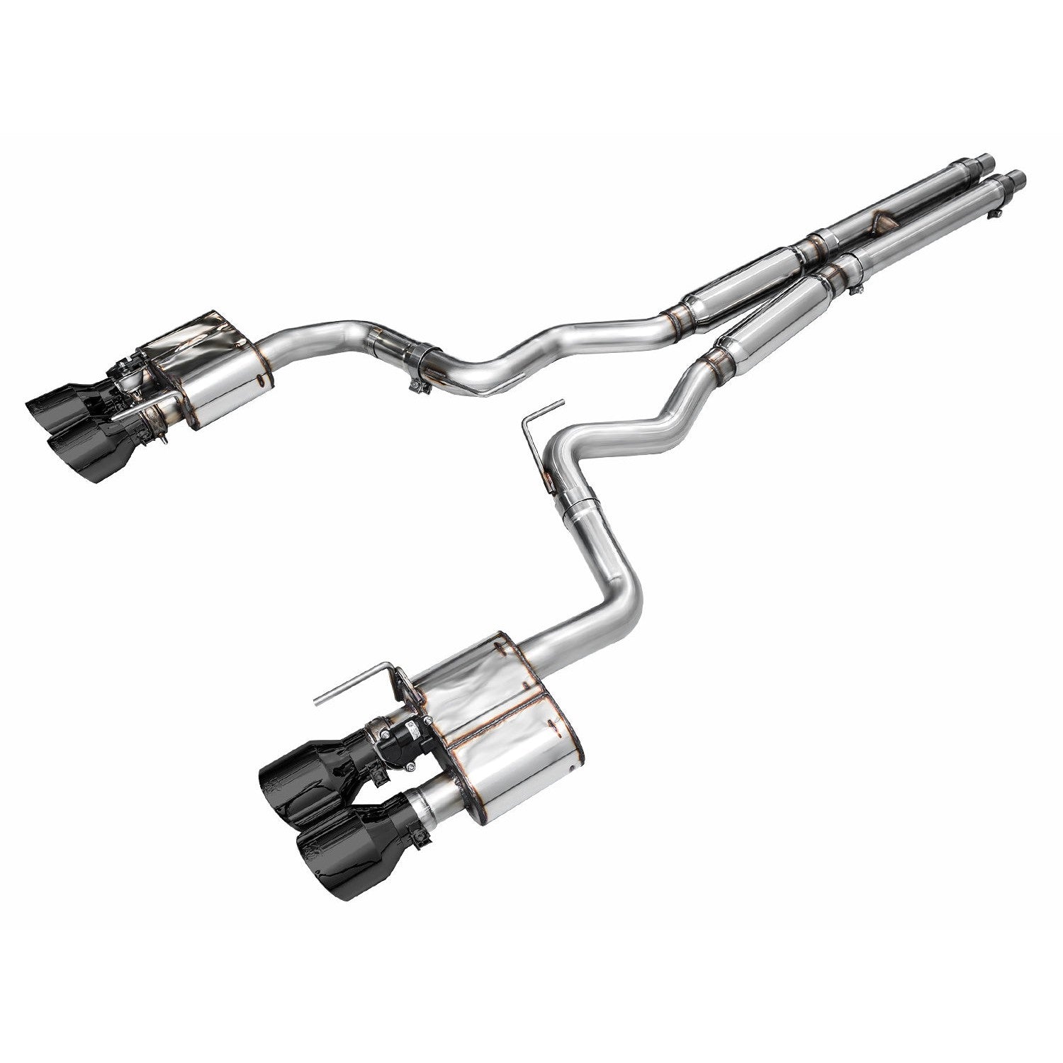 AWE Tuning SwitchPath Catback Exhaust w/Quad Diamond Black Tips for 2024 Ford Mustang Dark Horse S650 RWD