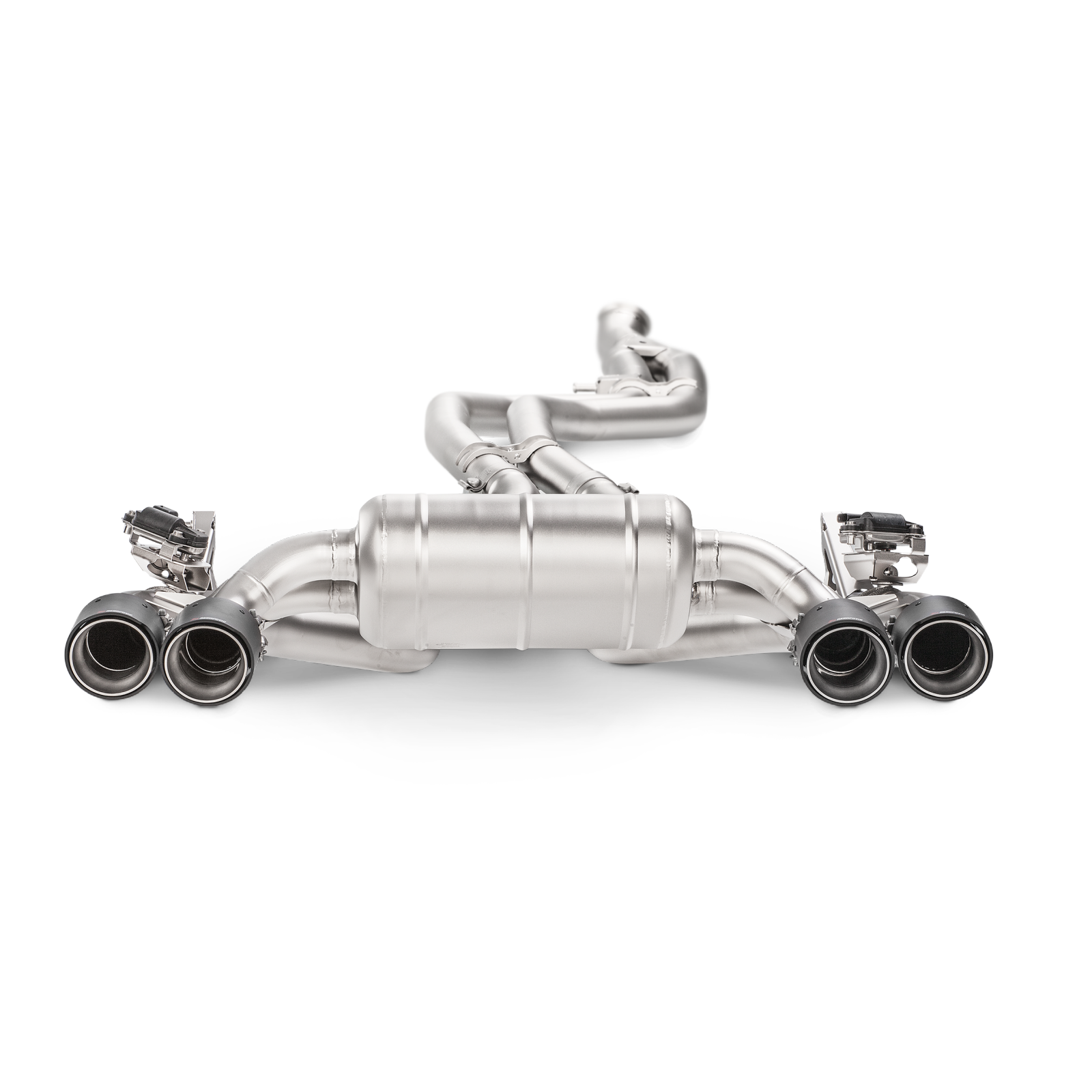 Akrapovič Evolution Line Catback Exhaust (Titanium) w/Carbon Tips - 2016-17 BMW M2 F87 (Excl M2 Competition) - T1 Motorsports