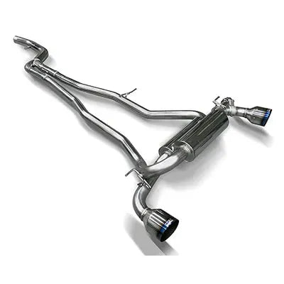 HKS Dual Hi-Power Titanium Tip Catback Exhaust - 2019+ Toyota GR Supra