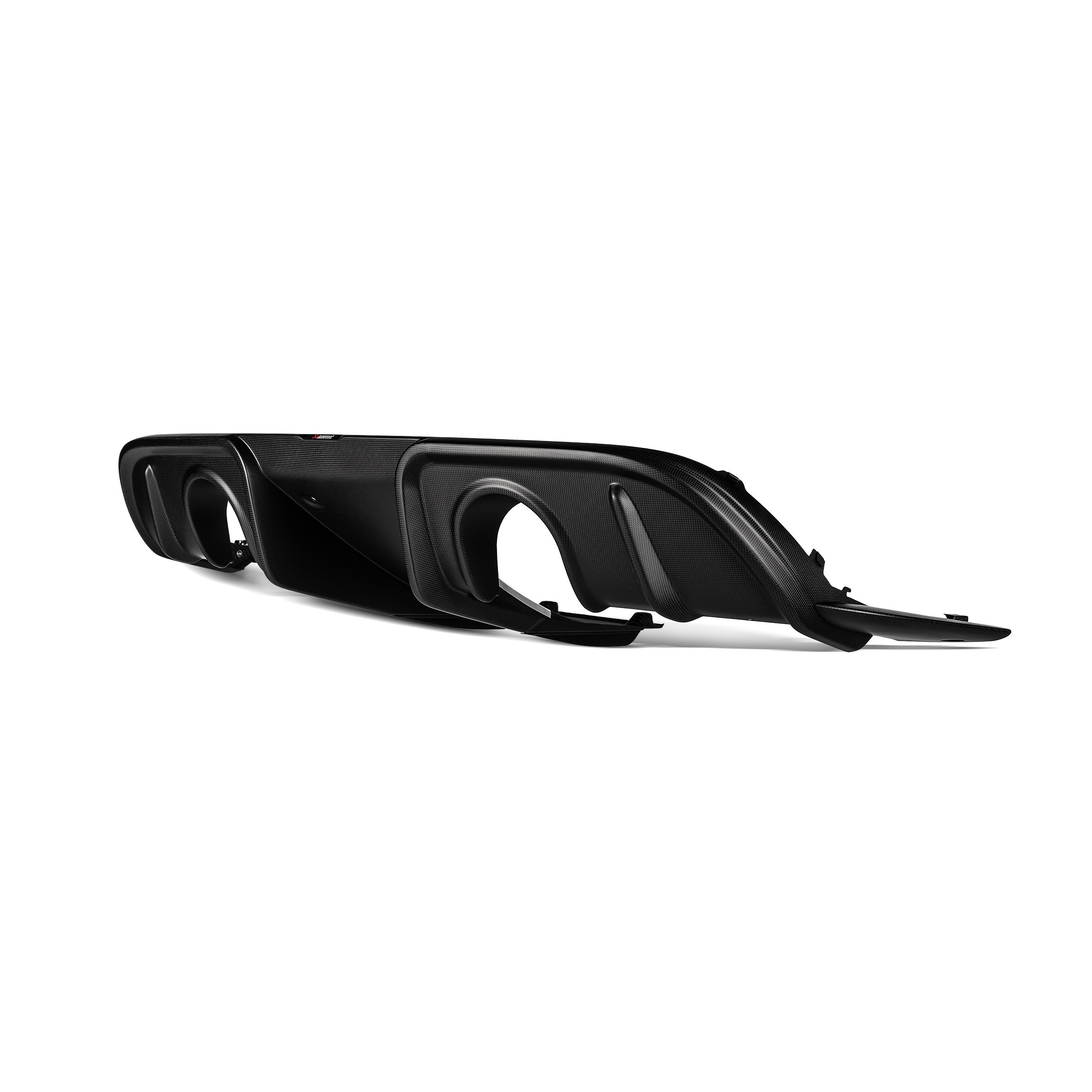 Akrapovič Matte Rear Carbon Fiber Diffuser - 2022+ Porsche 718 Cayman GT4 RS/Spyder RS - T1 Motorsports