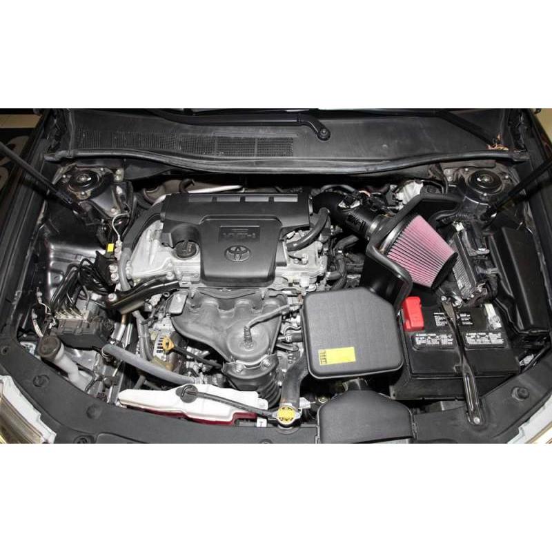 K&N 12-13 Toyota Camry 2.5L Black Typhoon Cold-Air Intake - T1 Motorsports
