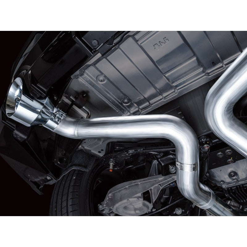 AWE Tuning Track Edition Catback Exhaust System w/Chrome Silver Tips for 2023+ Nissan Z