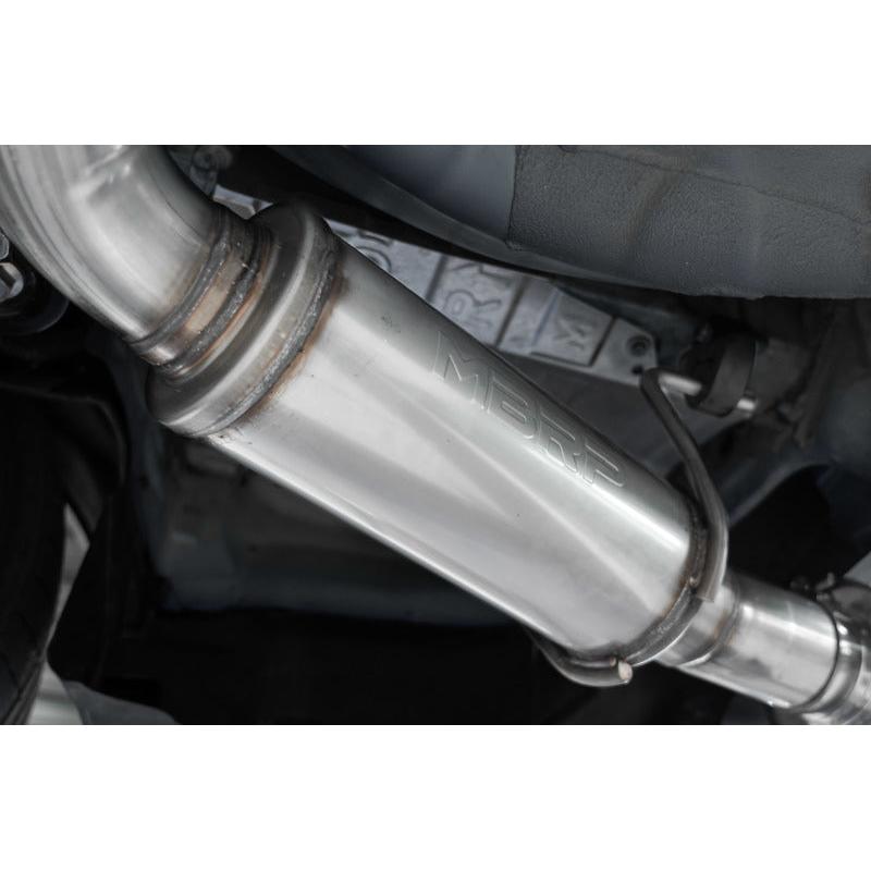 MBRP 2022 Subaru WRX 2.4L 3in Cat Back 5in OD Single Exit - Aluminized Steel