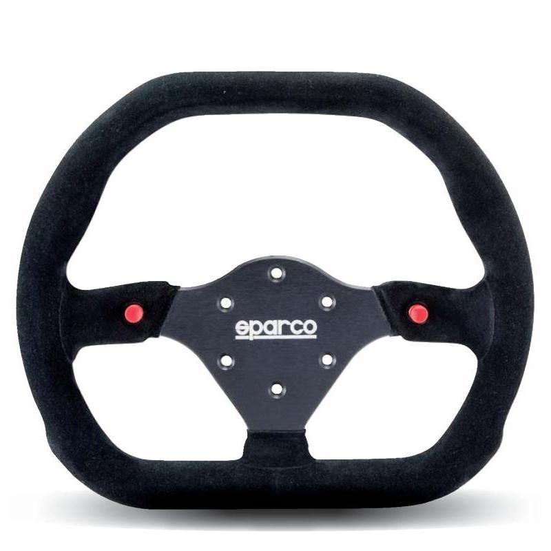 Sparco Strwhl 310X260 Suede Black