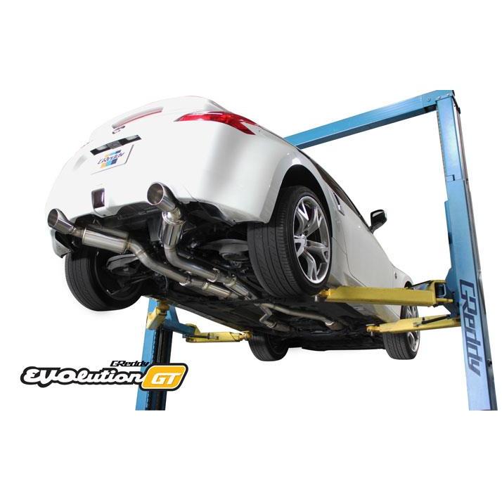 GReddy 09-17 Nissan 370Z Evolution GT Full Dual Cat-Back Exhaust - T1 Motorsports