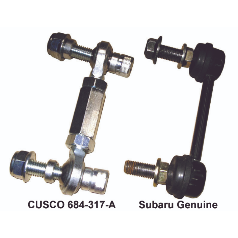 Cusco Sway Bar Link Rear Pillow Ball Fixed Length Non-Adjustable BP9 Legacy-GT