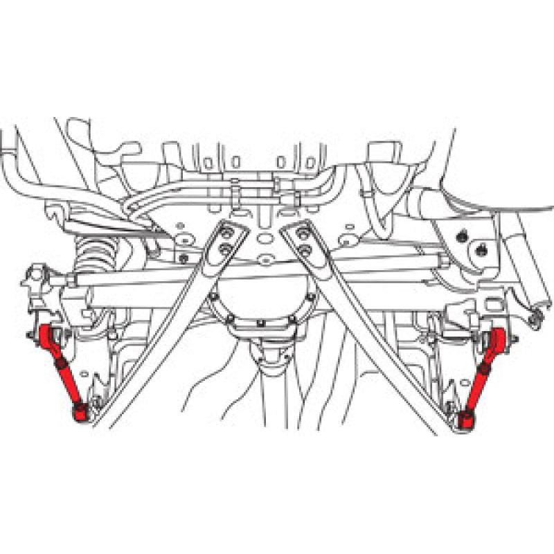 SPC Performance 05-10 Ford Mustang (V6/V8) Rear Adjustable Trailing Arms