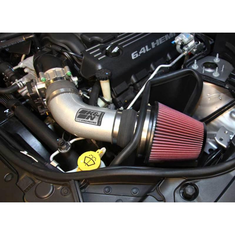 K&N 12-15 Jeep Grand Cherokee SRT 8 6.4L V8 High Flow Performance Intake Kit