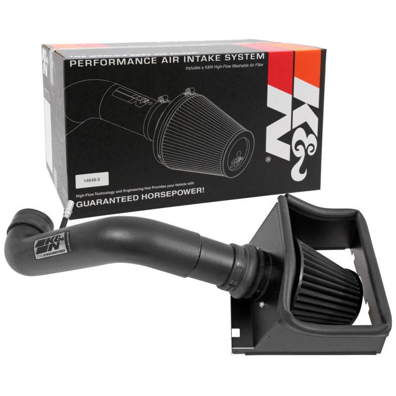 K&N 11-14 Ford F150 5.0L V8 Black Performance Intake Kit