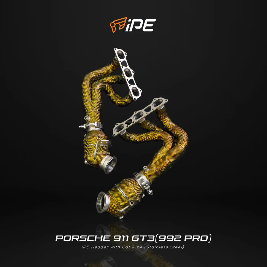 iPE Full Exhaust System (Pro Version) for 2020+ Porsche 992 GT3/Touring/GT3RS