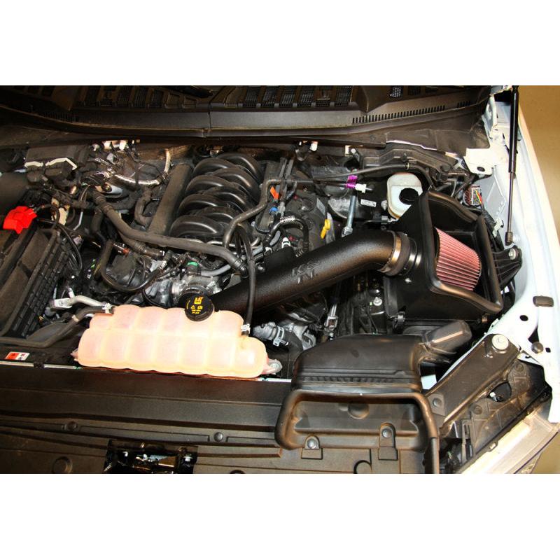 K&N 15-16 Ford F150 V8-5.0L Aircharger Performance Intake Kit