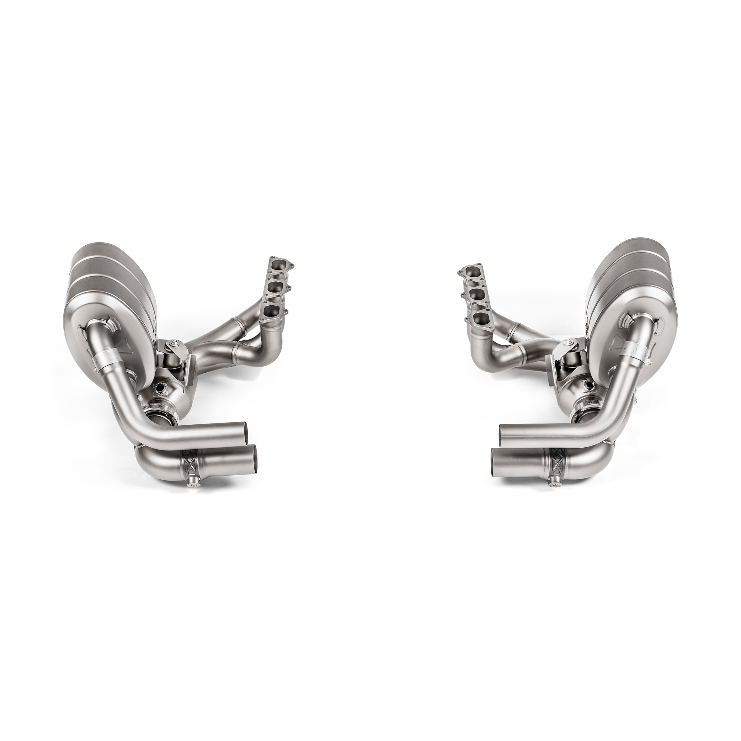 Akrapovič Evolution Header Set (Titanium) - 2018-2019 Porsche 911 GT3/GT3 RS (991.2)