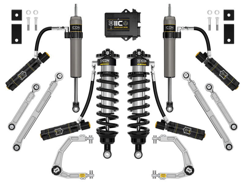 ICON 22-25 Toyota Tundra 1.25-3.25in Stage 4 3.0 Suspension System - Billet