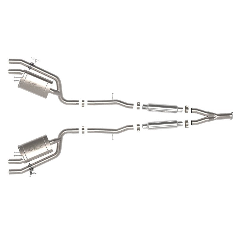 aFe 22-23 Kia Stinger L4-2.0L Gemini XV 3in to Dual 2-1/2in Cat-Back Exhaust System w/ Cut-Out