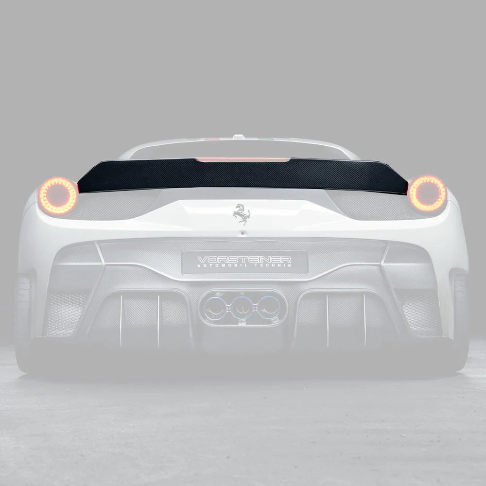 Vorsteiner VX Aero Carbon Fiber Decklid Spoiler - 2009-2015 Ferrari 458 Italia
