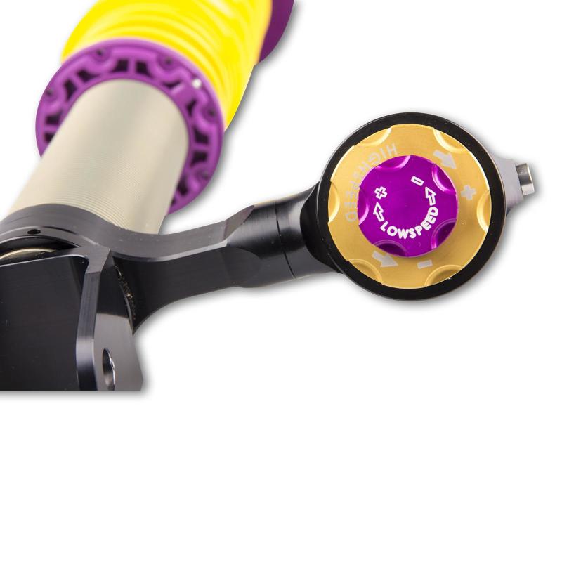 KW Clubsport Coilover Kit 3-Way - 2006-2012 Porsche 911 Carrera 4/4S/Turbo - T1 Motorsports