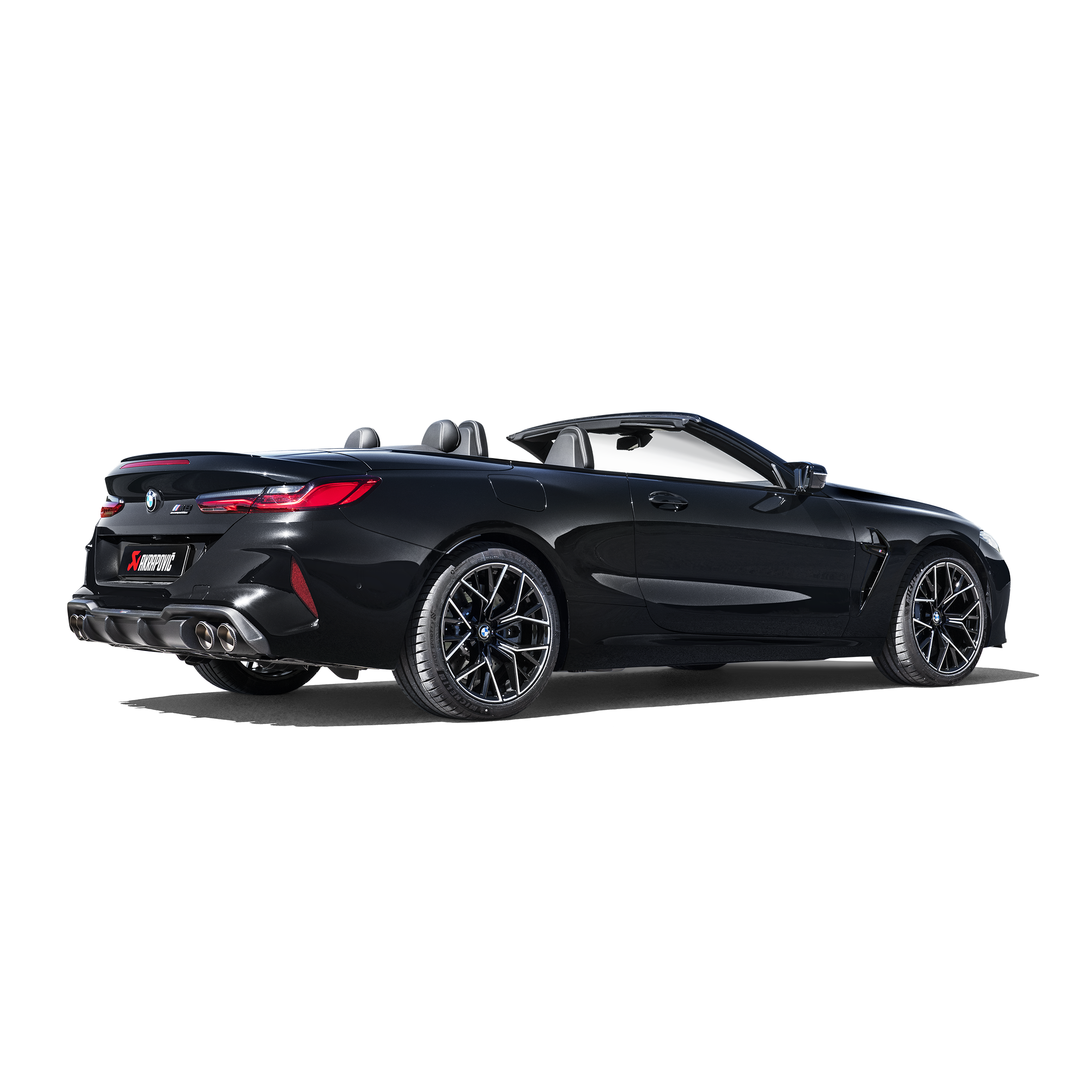Akrapovič High Gloss Rear Carbon Fiber Diffuser - 2020+ BMW M8 (F91/F92) - T1 Motorsports