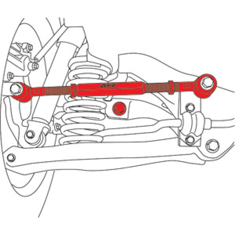 SPC Performance 07-10 Hyundai Elantra/Kia Optima Rear EZ Arm XR Adjustable Control Arm