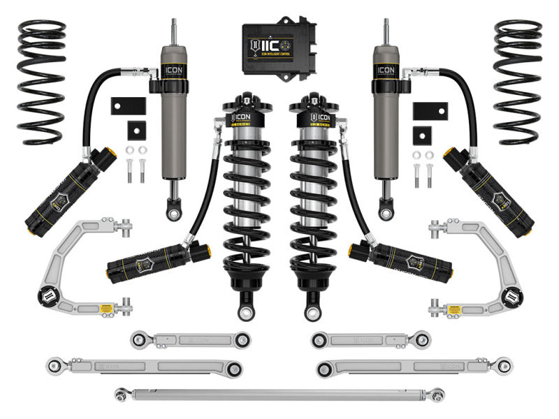 ICON 23-24 Toyota Sequoia 3-4.25in Stage 3 3.0 Suspension System - Billet