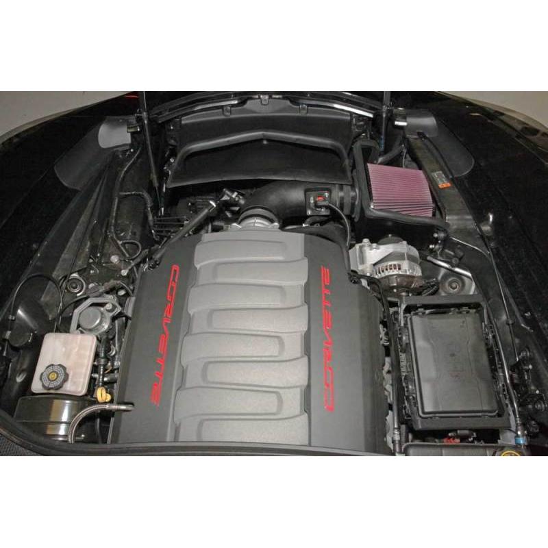 K&N 14-15 Chevy Corvette Stingray 6.2L V8 Aircharger Performance Intake