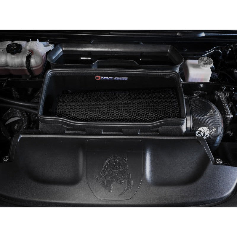 aFe Track Series Carbon Fiber Cold Air Intake System w/ Pro 5R Filter - 2021-2023 RAM 1500 TRX