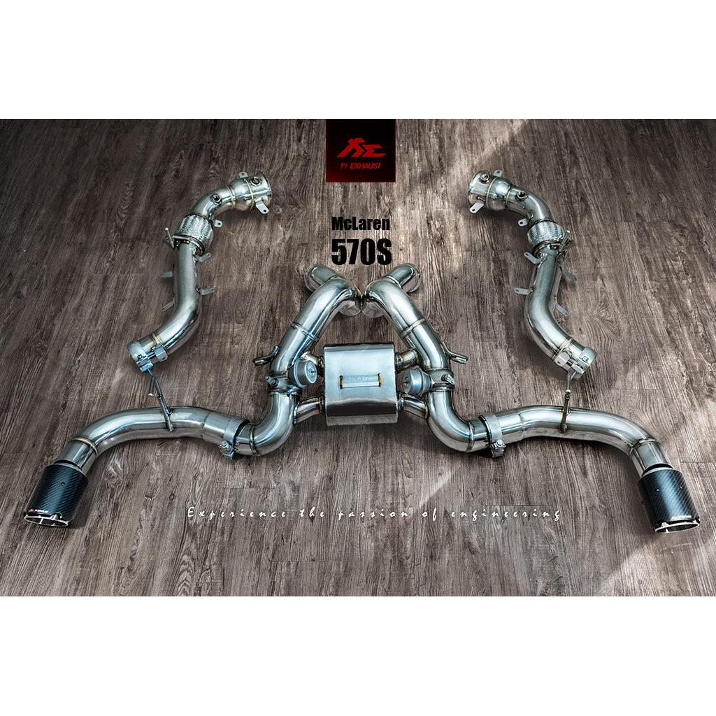 Fi Exhaust Full Exhaust System for 2015-2021 McLaren 570S