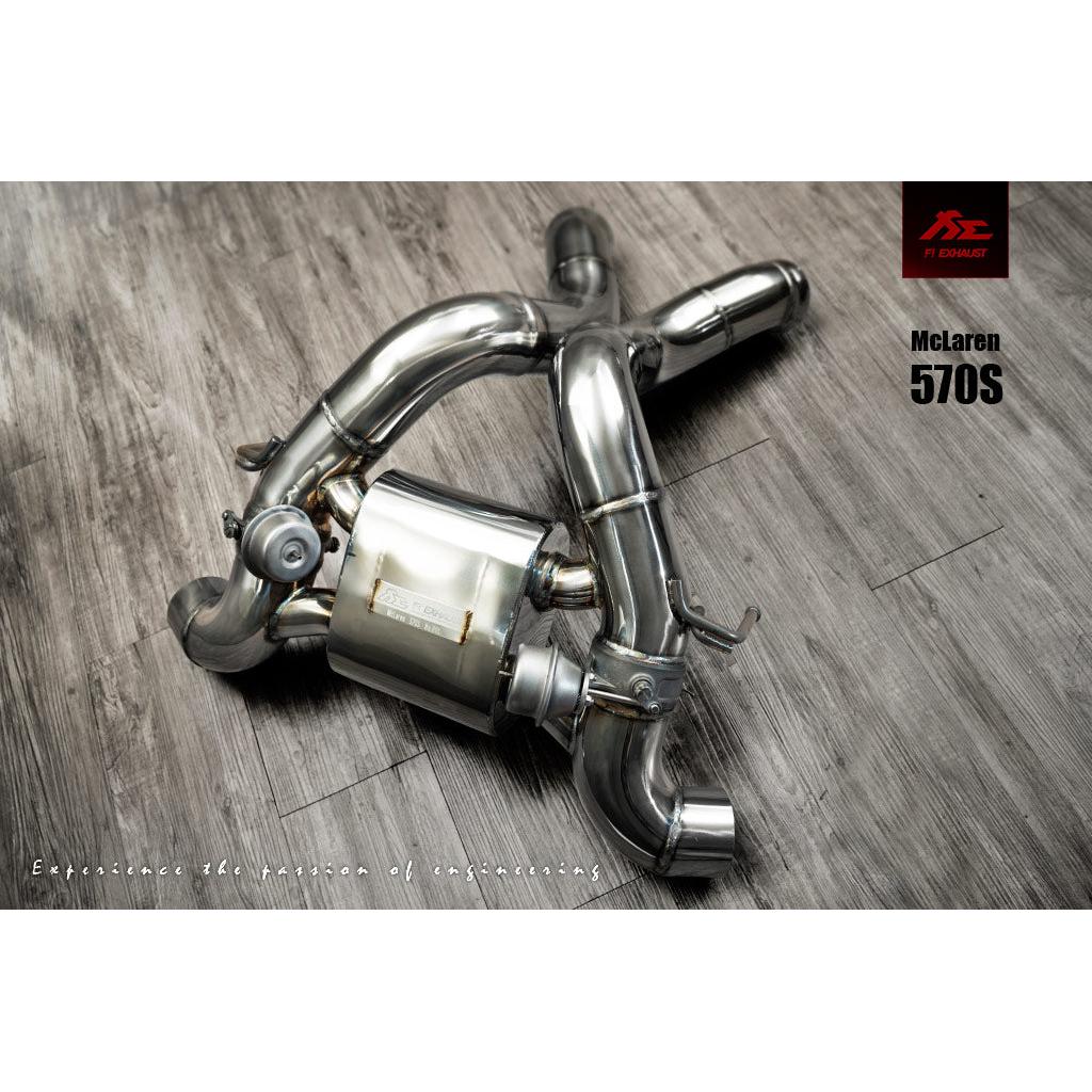 Fi Exhaust Full Exhaust System for 2015-2021 McLaren 570S