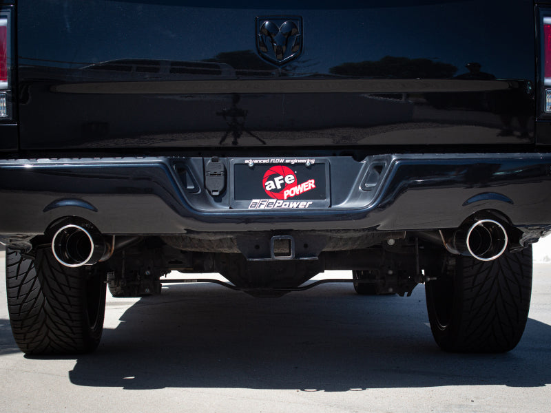 aFe Apollo GT Series 3 in 409 Stainless Steel Cat-Back Exhaust System w/ Polish Tip V8-5.7L HEMI