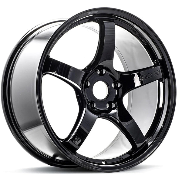 Rays Gram Lights 57CR - 18x9.5 / 5x114.3 / Offset +38 - Glossy Black (GX) - T1 Motorsports