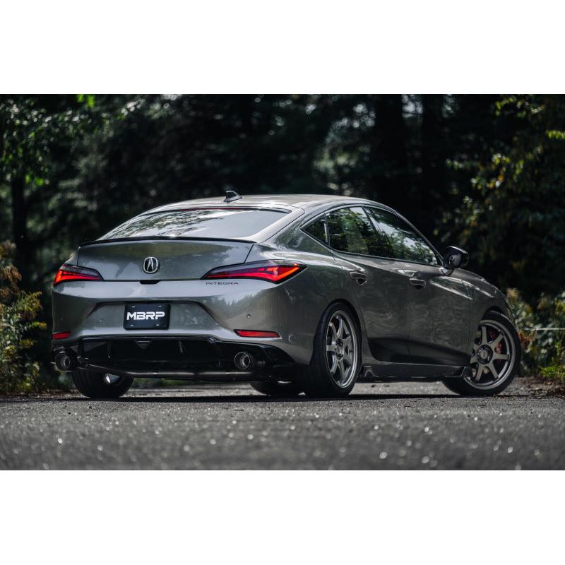 MBRP 22-24 Honda Civic SI 1.5L T304 SS 3in Cat-Back Exhaust 2.5in Dual Split Rear w/ Burnt End Tips