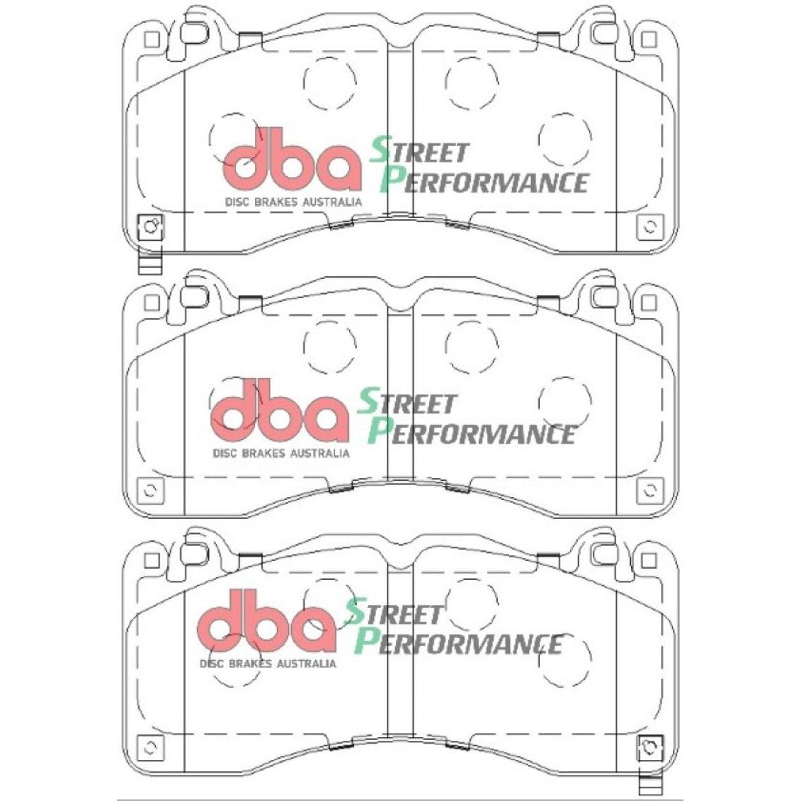 DBA 15-18 Ford Mustang GT w/ Performance Package SP500 Front Brake Pads - T1 Motorsports