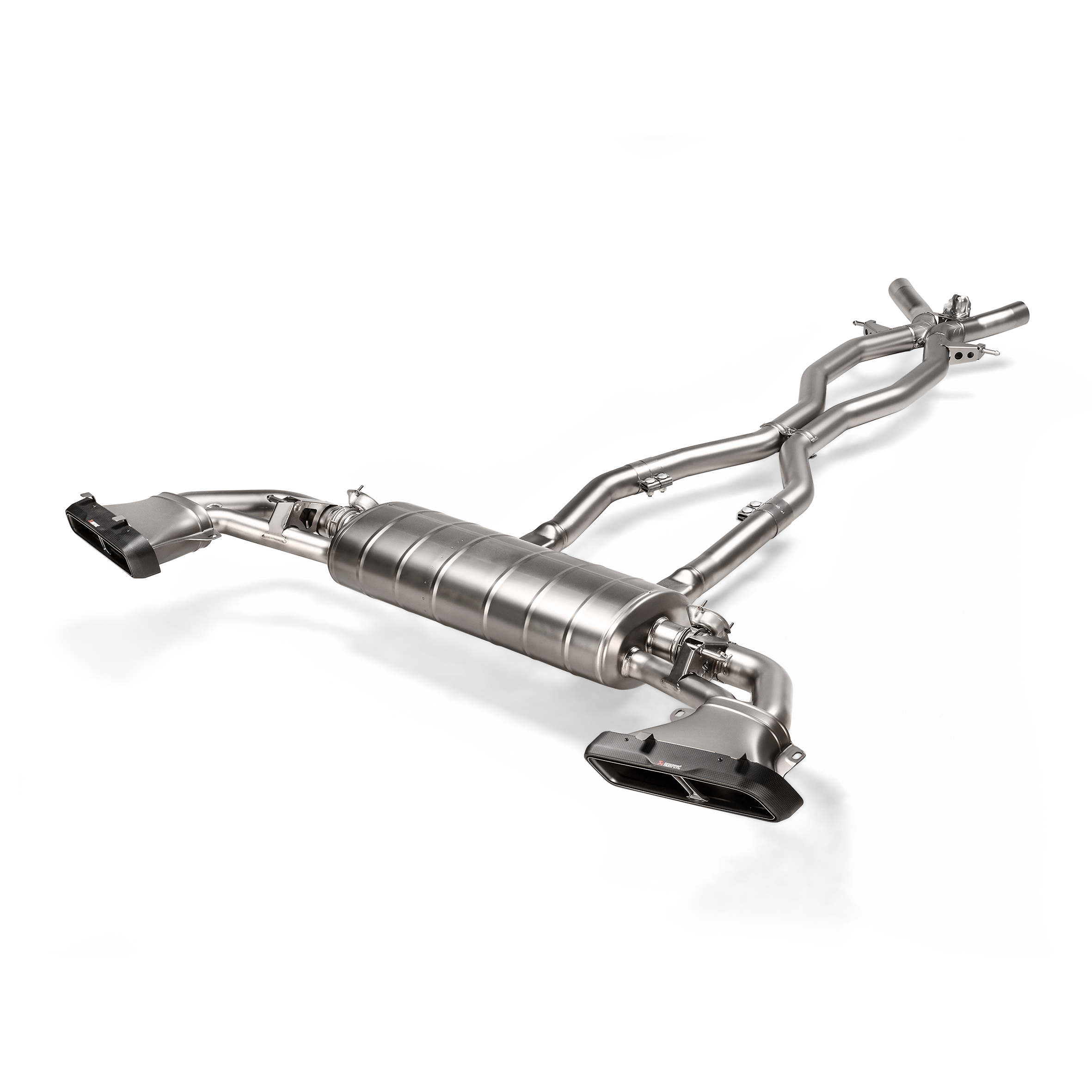 Akrapovič Evolution Line Catback Exhaust (Titanium) - 2020-2023 Mercedes-Benz GLE63/GLE63S Coupe
