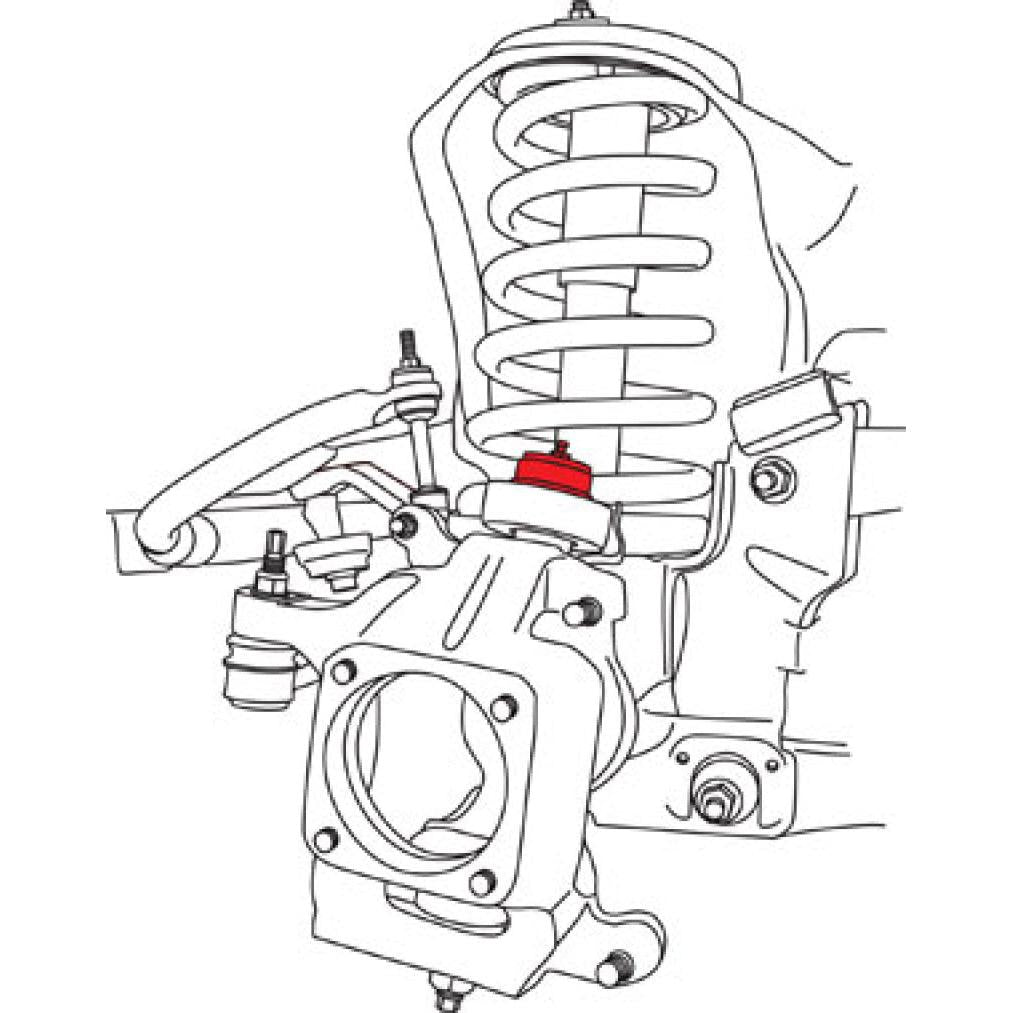 SPC Performance OFFSET BALLJOINT (.5 deg.) - T1 Motorsports