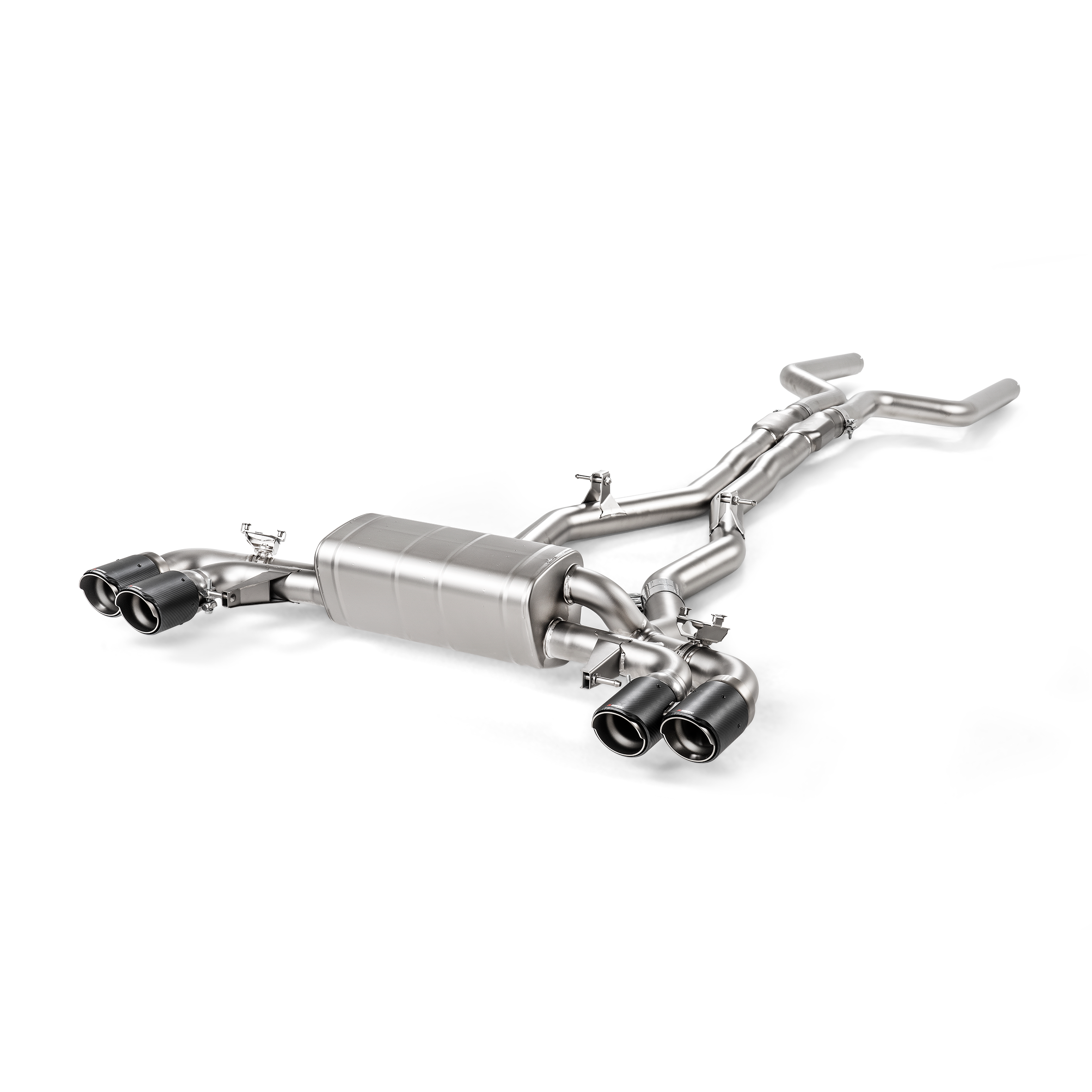 Akrapovič Evolution Line Catback Exhaust (Titanium) w/o Tips - 2018-2023 BMW M5 (F90) - T1 Motorsports