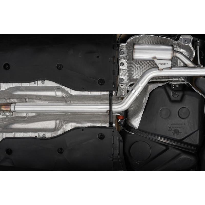 MBRP 2022 VW Golf GTI MK8 T304 SS 3in Cat-Back Exhaust 2.5in Dual Split Rear w/ Carbon Fiber Tips - T1 Motorsports