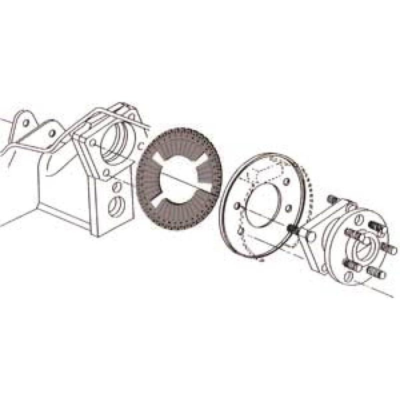 SPC Performance EZ Shim Dual Angle Camber/Toe Shim (Grey)